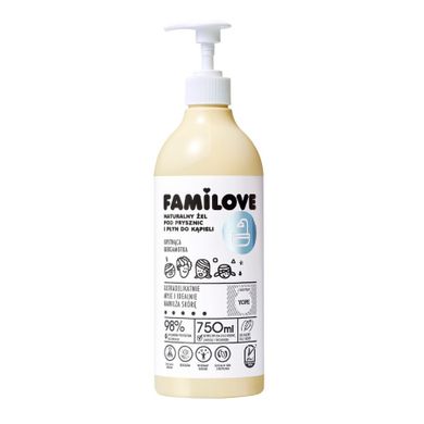 Yope, Familove, żel pod prysznic i płyn do kąpieli, Kwitnąca Bergamotka, 750 ml