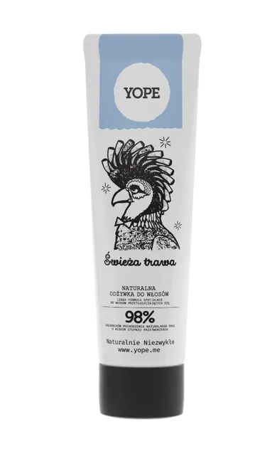 Yope, odżywka do włosów, Świeża Trawa, 170 ml