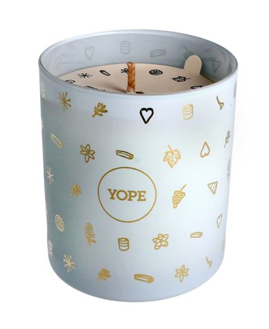 Yope, świeca zapachowa 100% naturalny wosk sojowy, Werbena, 200g