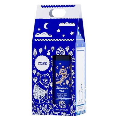 Yope, Zimowa Noc, zestaw, pielęgnujące mydło do rąk, 500 ml + ochronny krem do rąk, 50 ml