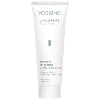 Yoskine, Japan Pure Rice Infusion, delikatny peeling enzymatyczny, 75 ml