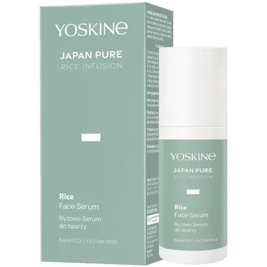 Yoskine, Japan Pure Rice Infusion, ryżowe serum do twarzy, 30 ml
