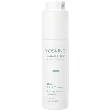Yoskine, Japan Pure Rice Infusion, ryżowy krem do twarzy, 50 ml