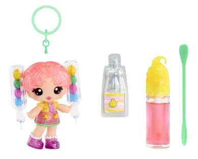 Yummiland, Lip Gloss Doll, Rainbow, mini laleczka + błyszczyk DIY do ust