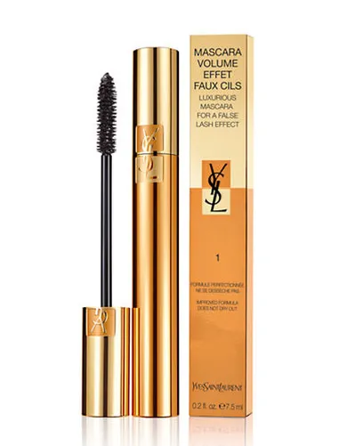 Yves Saint Laurent, Mascara Volume Effet Faux Cils, tusz do rzęs zwiększajacy objętość, 01 Black, 7,5 ml