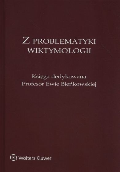 Z problematyki wiktymologii