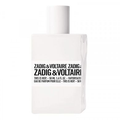 Zadig&Voltaire, This Is Her, woda perfumowana, spray, 50 ml