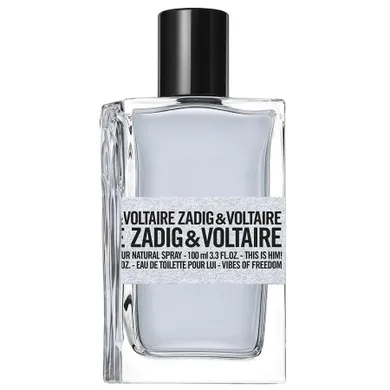 Zadig&Voltaire, This is Him! Vibes of Freedom, woda toaletowa, spray, 100 ml