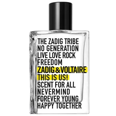 Zadig&Voltaire, This Is Us!, woda toaletowa, spray, 100 ml