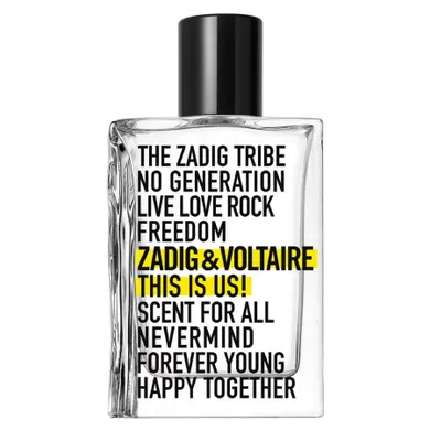 Zadig&Voltaire, This Is Us, woda toaletowa, spray, 30 ml