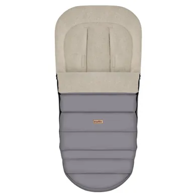 Zaffiro, iGrow Aspen, regulowany śpiwór, steel grey, 0-36 m