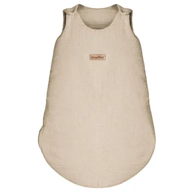 Zaffiro, Malaga, śpiworek do spania, muślinowy, TOG 1.5, beige, 6-12m