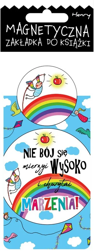 Zakładka magnetyczna, mierzyć wysoko