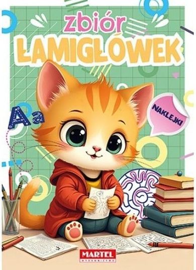 Zbiór łamigłówek z naklejkami