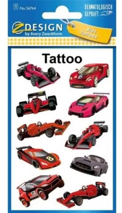 Zdesign, tatuaże, Samochody wyścigowe