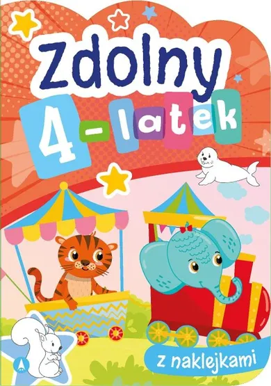 Zdolny 4-latek z naklejkami