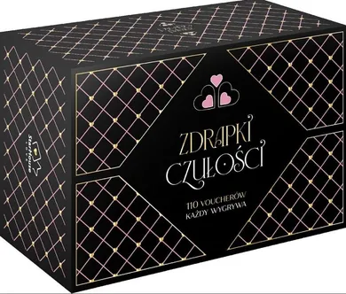 Zdrapki Czułości. 110 voucherów dla pary