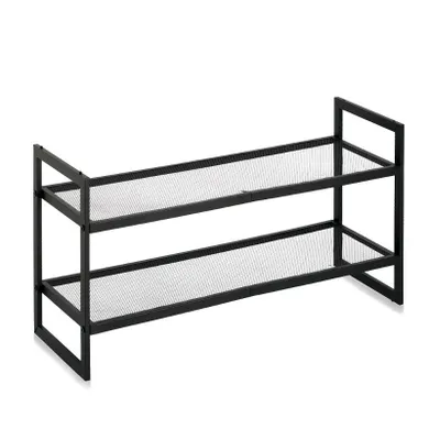 Zeller, metalowa półka na buty, nordic space, 70-36-24 cm