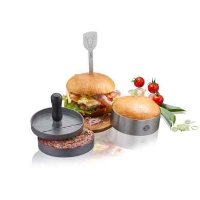 Zestaw Do Burgerów, 3 Częściowy Gefu Bbq G-89494