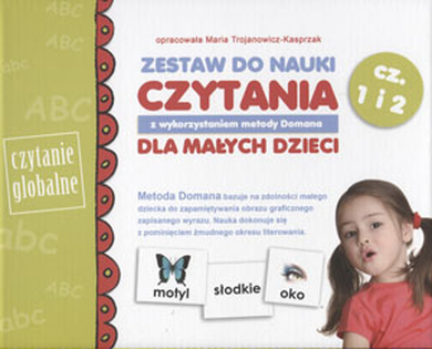 Zestaw do nauki czytania dla małych dzieci