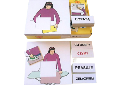 Zestaw dydaktyczny. Co robi? Czym?
