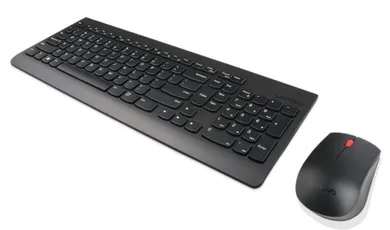 Zestaw Klawiatura + Mysz Lenovo, 510 Wireless Combo Keyboard & Mouse Gx30n81776, usb, 2.0, us, czarny, Optyczna, 1200 Dpi