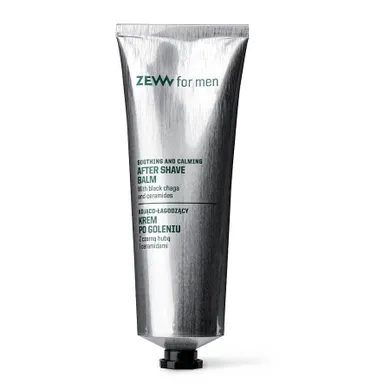 Zew For Men, kojąco-łagodzący krem po goleniu z czarną hubą i ceramidami, 80 ml