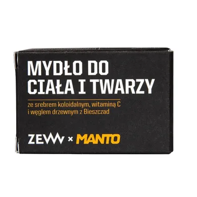 Zew For Men, Manto, mydło do twarzy i ciała, 85 ml