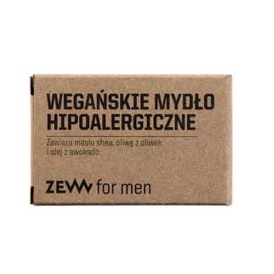 Zew For Men, wegańskie mydło hipoalergiczne, 85 ml