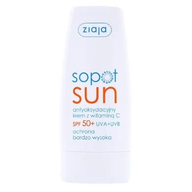 Ziaja, Sopot Sun, krem antyoksydacyjny SPF 50, 50 ml