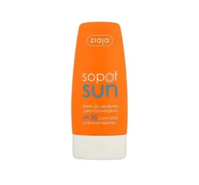 Ziaja, Sopot Sun, krem do cery fotowrażliwej SPF 25, 60 ml