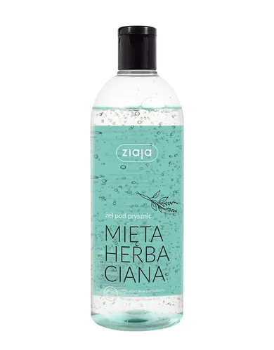 Ziaja, Vegan, żel pod prysznic, Mięta Herbaciana, 500 ml