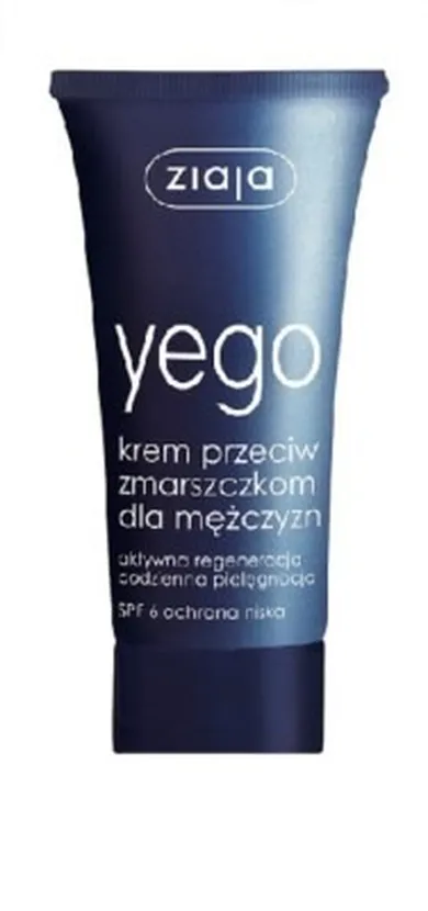 Ziaja, Yego, krem przeciwzmarszczkowy dla mężczyzn, 50 ml