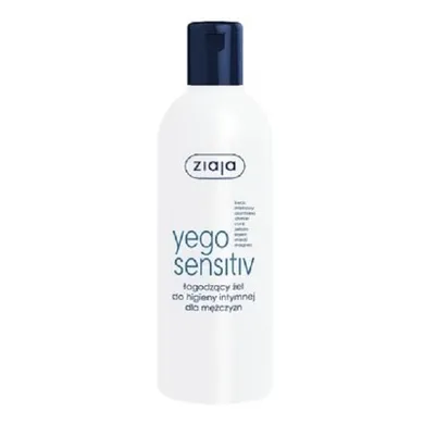 Ziaja, Yego Sensitiv, łagodzący żel do higieny intymnej dla mężczyzn, 300 ml