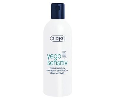 Ziaja, Yego Sensitiv, wzmacniający szampon do włosów dla mężczyzn, 300 ml