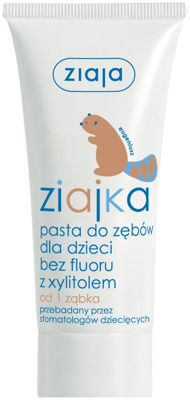 Ziajka, pasta do zębów dla dzieci z xylitolem, 50 ml