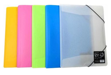 Ziemia obiecana, teczka z gumką, PK, A4, 1 szt.