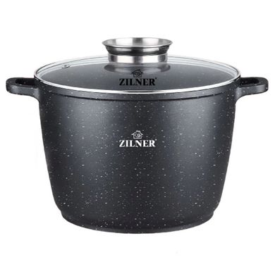 Zilner, garnek marmurowy, 10l, 28 cm, wysoki