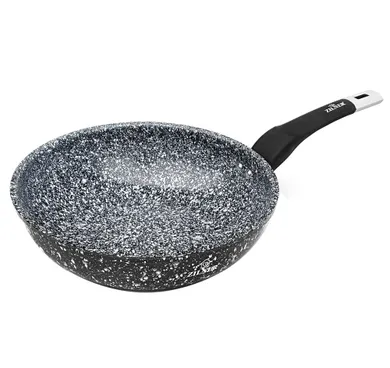 Zilner, patelnia wok marmurowo-ceramiczny, 28 cm