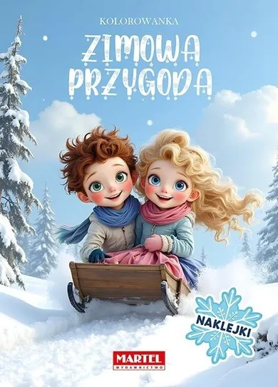 Zimowa przygoda z naklejkami