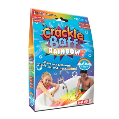 Zimpli Kids, Crackle Baff Colours, strzelający proszek do kąpieli, 3 kolory