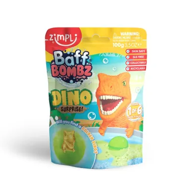 Zimpli Kids, kule do zabawy do kąpieli dla dzieci, Baff Bombz Dino Suprise