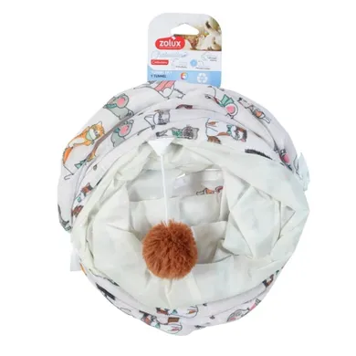 Zolux, Chatouille, zabawka dla kota tunel, koty i myszy, 40-29-7 cm