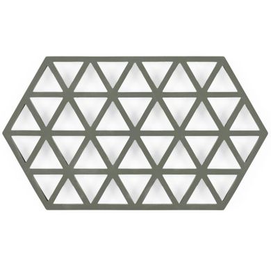 Zone Denmark, Triangles, podkładka pod naczynia, olive green, 24 cm