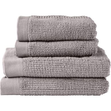 Zone Denmark, zestaw ręczników łazienkowych, Classic Gull Grey, 4 szt.