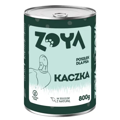 Zoya, kaczka, karma mokra dla psów, 800g
