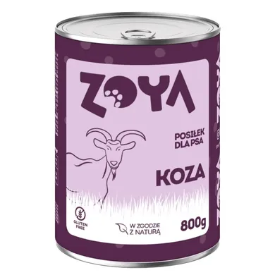 Zoya, koza, karma mokra dla psów, 800g