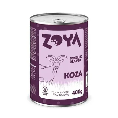 Zoya, mokra karma dla psa, koza, 400g