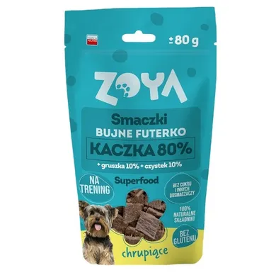 Zoya, Smaczki, Bujne Futerko, przysmak dla psa, 80g