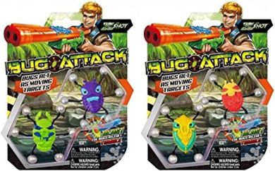 Zuru, Bug Attack, robaki, cel do strzelania, 2 szt.